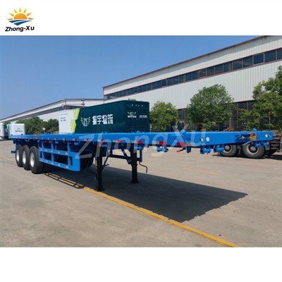 ¿Por qué elegir un semirremolque portacontenedores de plataforma plana de 40 ...